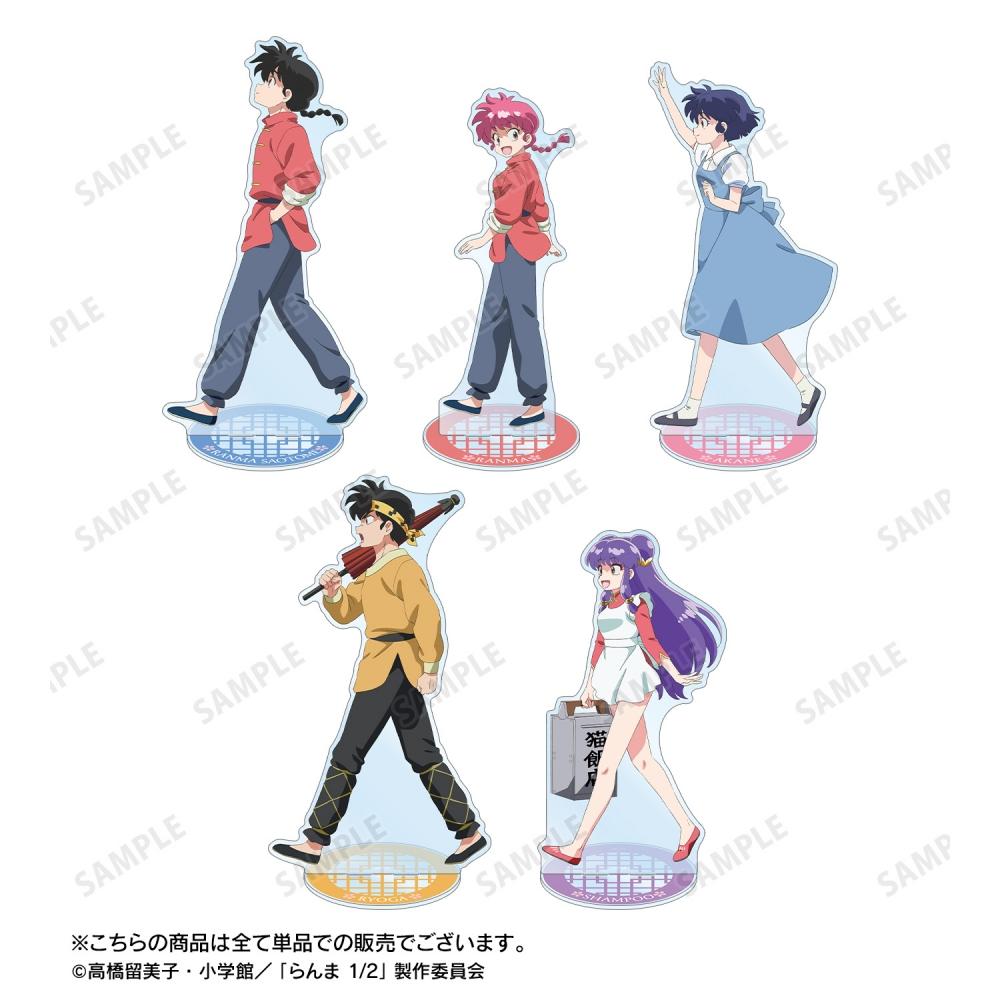 Ranma 1 2 Tv Anime Ranma 1 2  Newly Drawn Hibiki Ryoga Seasonal Steps Ver. Extra Large Acrylic Stand