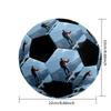Mountain Hiker's Perspective Customizable photos Size 5 Soccer football Machine-Stitched Indoor/Outdoor Training and Matches
