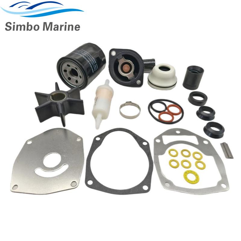 For Mercury 75‑115 HP 4-Stroke (2.1L) Outboard Maintenance Kit 8M0097855 8M0090819