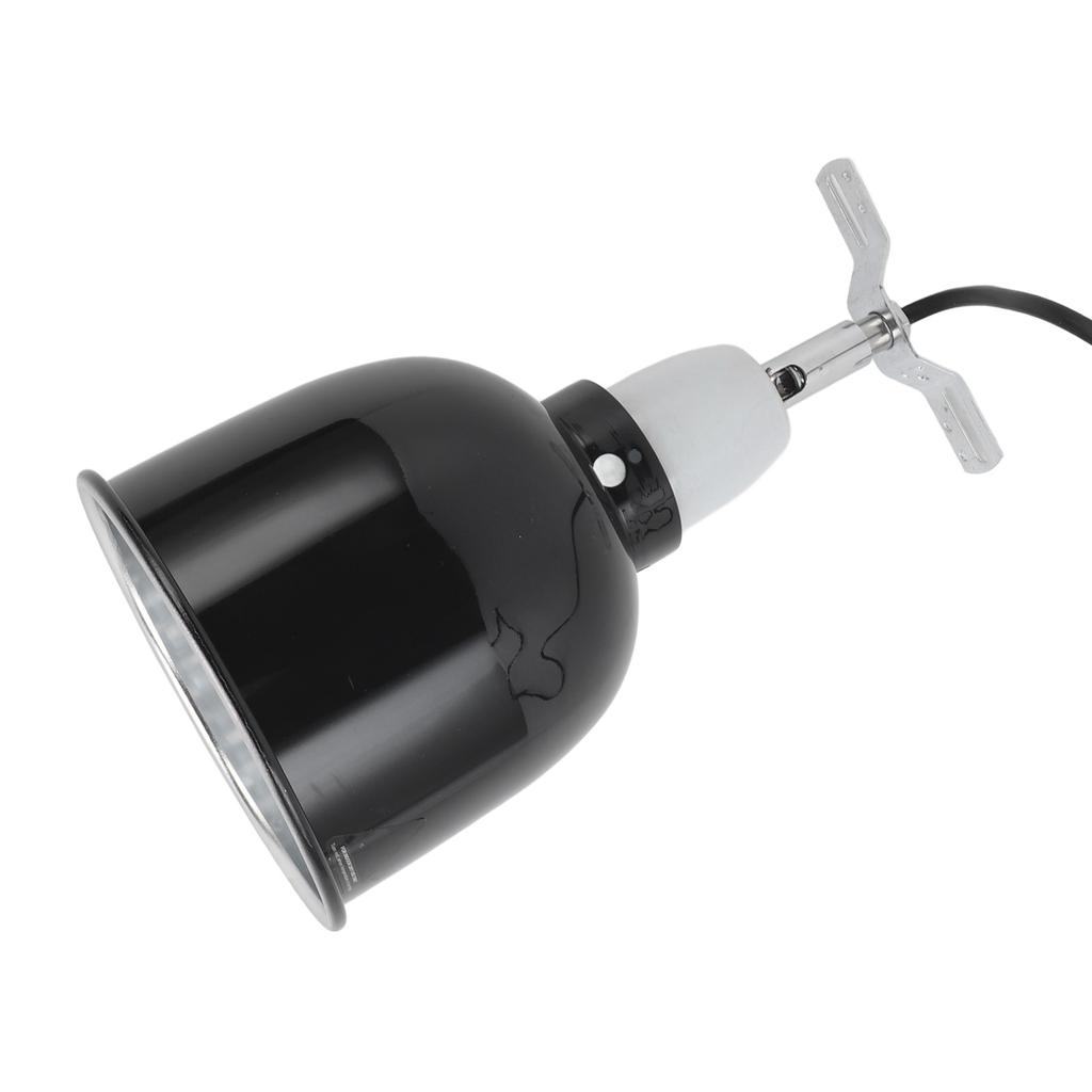 Reptile Light Fixture 360 Degree Rotating UVA UVB Lampshade Deep Dome Heating Lamp Cover for