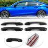 Carbon Fiber Door Handle Cover Trim For   Honda Civic 11th Gen HR-V CR-V