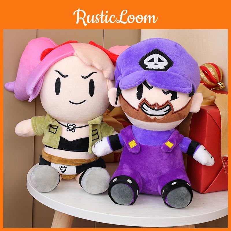 Plush Super Mary Doll Smg4 Cartoon Plush Doll Girl Child Companion Gift Holiday