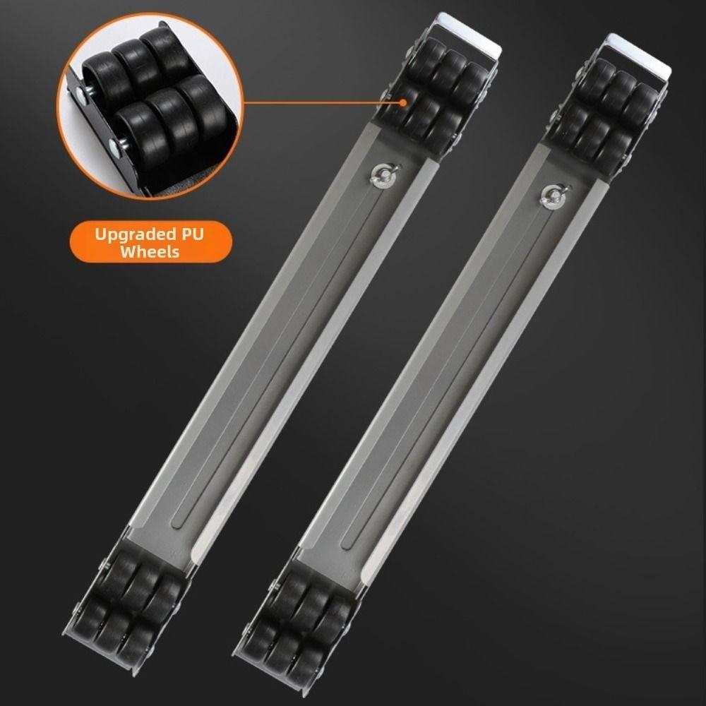 2Pcs/Set Anti-Skid Refrigerator Raised Base Sliding Dryer Holder PC Mount Bracket Furniture Moving