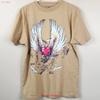 True Urban Unisexs Winged Heart Front Side T Shirt Medium Vintage Soft Versatile Unisex Stylish Fashion Breathable