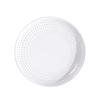 Creative Ceramic Steaming Plate Drain Plate Round Steamer Steamer Fruit Plate Household Porous Steamed Buns Seafood Dumpling Plate