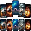 For iPhone 17 16 15 Xiaomi Poco F7 F8 X7 C85 C75 C71 M8 Redmi Note 14 13 12 11 Pro Max 14C 13C 15C A3 A4 Phone Case Football Soccer No 10 No10 Cover