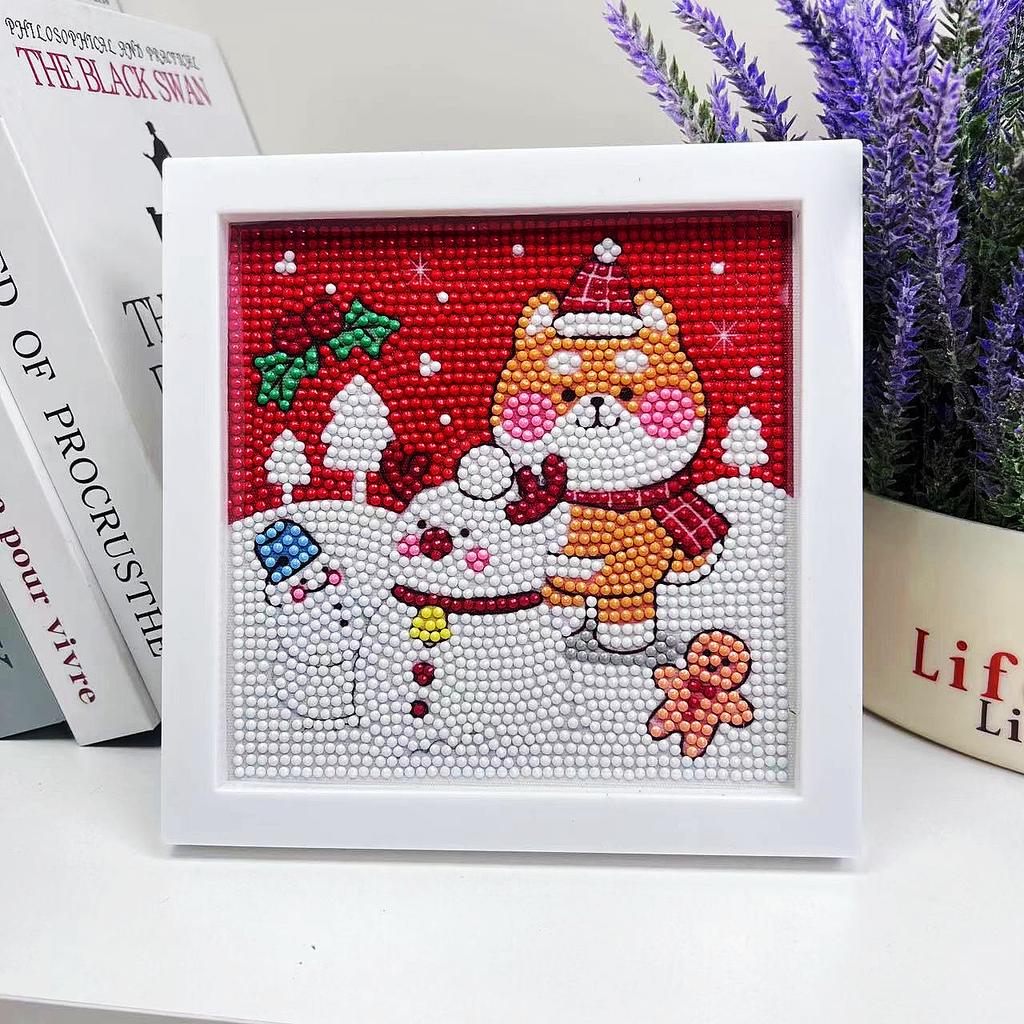 Children'S Diamond Painting Handmade Diy Masonry Painting Cartoon Diamond Sticker Bedroom Living Room Decorative Painting Photo Frame
