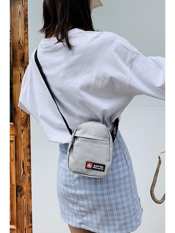 2020 Trendy Mini Crossbody Canvas Bag - Unisex, Versatile, and Stylish for Students