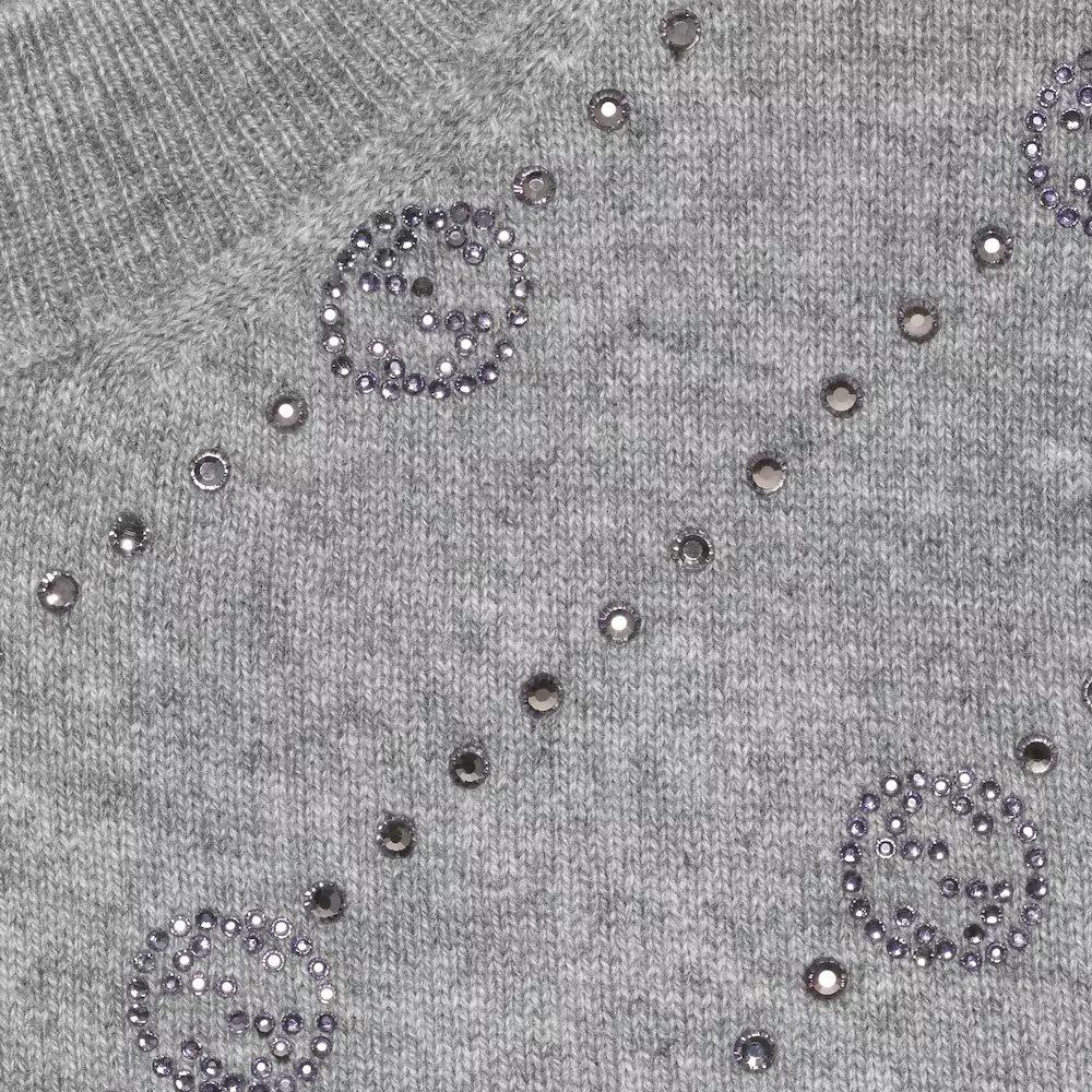 Gucci Cashmere Sweater Women's Gray 773367-XKDUT-1056