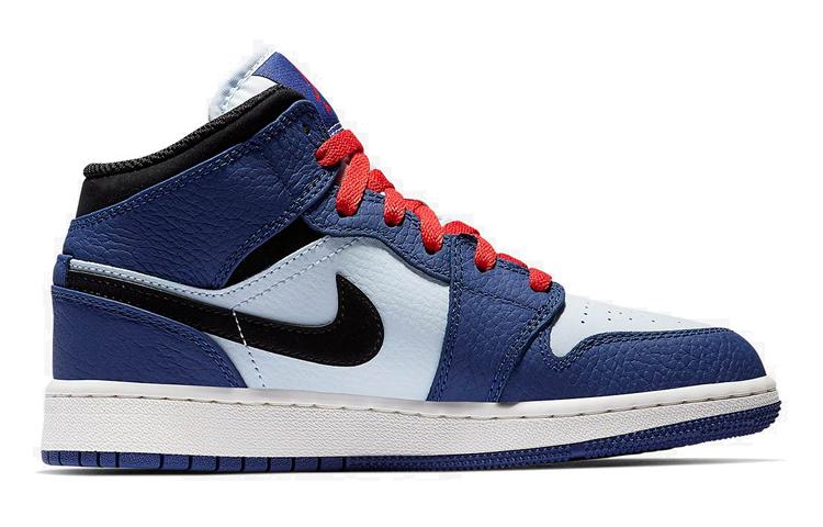 Jordan 1 Mid SE Deep Royal GS BQ6931-400