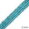 Synthetic Blue Turquoise Round Loose Beads for DIY Jewelry Accessories - Bracelets, Necklaces, Pendants