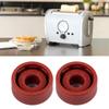 2PCS Bread Machine Seal Rings Oil Seals High Temperature Resistant Plastic Texture Suitable for Home and Commercial Use
