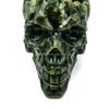 Crystal Green Jade 10cm Skulls Carvings Skulls Hand Carved Crystal Skulls Bowl for Sale