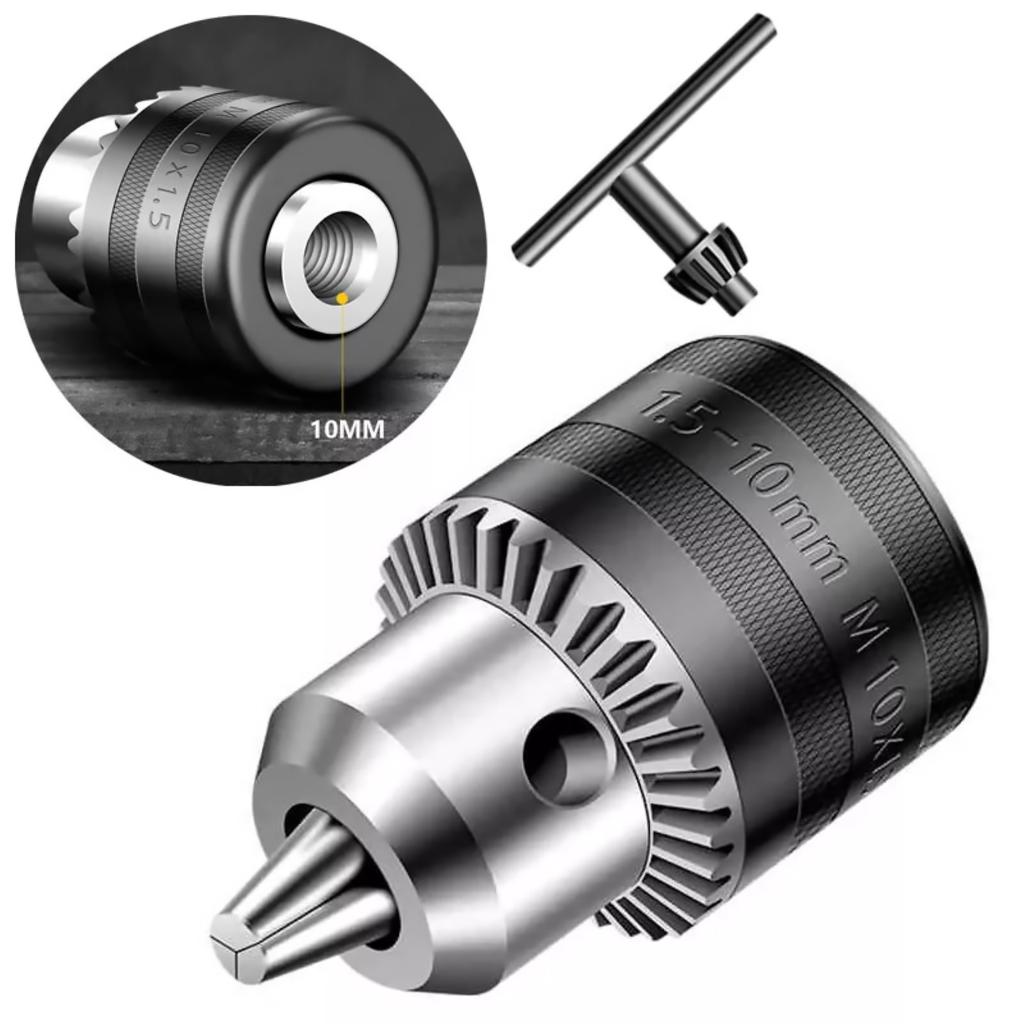 M10 Winkelschleifer Elektrobohrmaschine Umwandlung Spannzangenfutter Kopfadapter 1,5-10mm