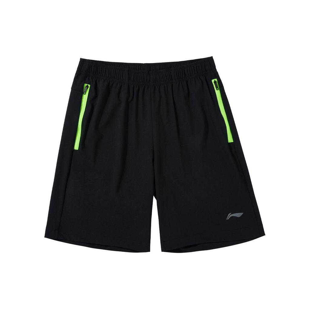Li-Ning Outdoor Comfortable Sports Casual Shorts Men shorts Black AKSU723-2
