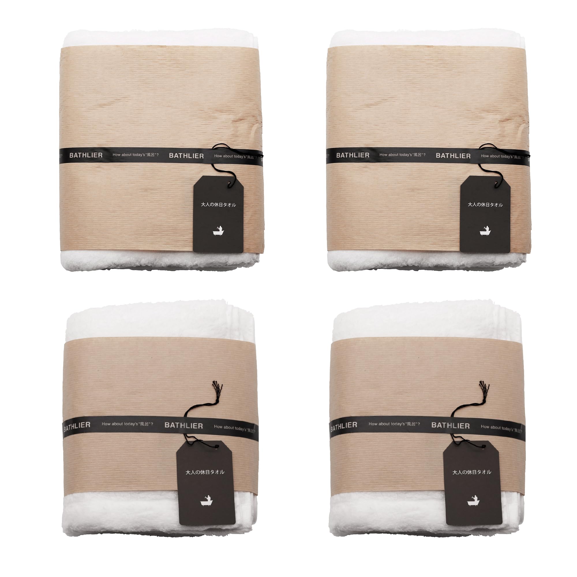 

Imabari Towel Towel Set Holiday Living Adult Towel (Solo Plan) (White)