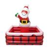 Inflatable Ice Bucket Christmas-Themed with Santa