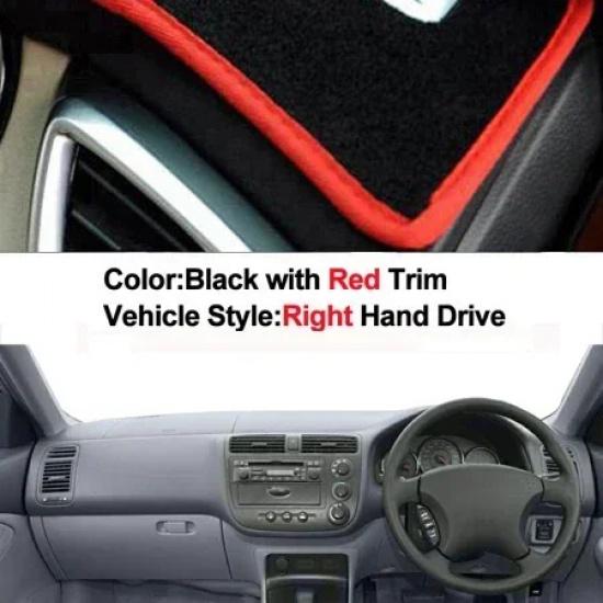 Car Dashboard Cover Non slip pad For Honda Civic Sedan 2001 2002 2003 2004 2005 LHD RHD Dash Mat Sun Shade Pad Anti-UV Cushion