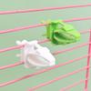 6Pcs Plastic Pet Bird Food Clip Mini Portable Parrot Fruit Vegetable Clip Practical Birds Food Holder Bird Cage Accessories