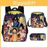 One Piece Backpack Set For Kids With Breathable Oxford Fabric And Cartoon Character Design For School Use