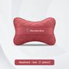 VRN2   Nappa Leather Car Headrest Neck Pillow Lumbar Support For Mercedes Benz AMG E S C A B Class GLE GLS CLA CLE GLC CLS GLA