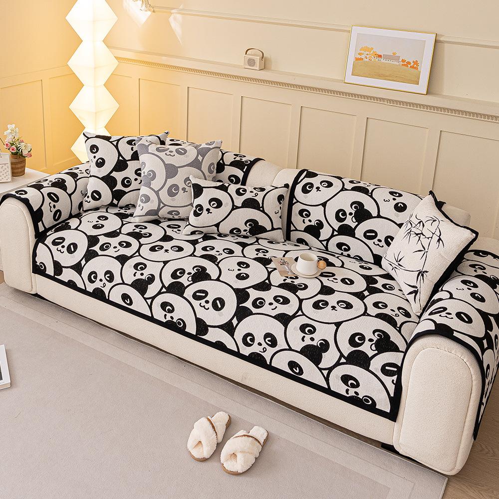 

Universal In All Seasons, Cute Cartoon Chenille Sofa Cushion, Non-Slip, Dirt-Resistant And Cat-Proof, Premium Light Luxury Sofa Cushion 70*70cm