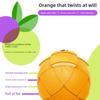 Fruit Shape Puzzle Cube With Plastic Material For Early Education Kids