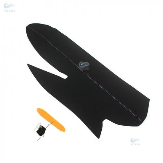L/R For BMW 3 4 Series 320 318 325 M4 Hand Sewing Door Panel Handle Pull Cover