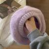 Knit Mohair Stylish Beret Hat For Women Warm And Fuzzy Painter Cap In Multiple Colors