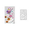 Decorative Seasonal Ornaments Halloween Ghost/Skeleton Static Window Clings, PVC Waterproof Glass Stickers, Pvc Decals Removable for Home Party