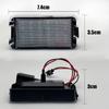 For Seat Altea Ibiza 6L Arosa Cordoba MK1 MK2 Leon 1M Toledo III 04-09 LED License Plate Lights Error Free Replace Bulb