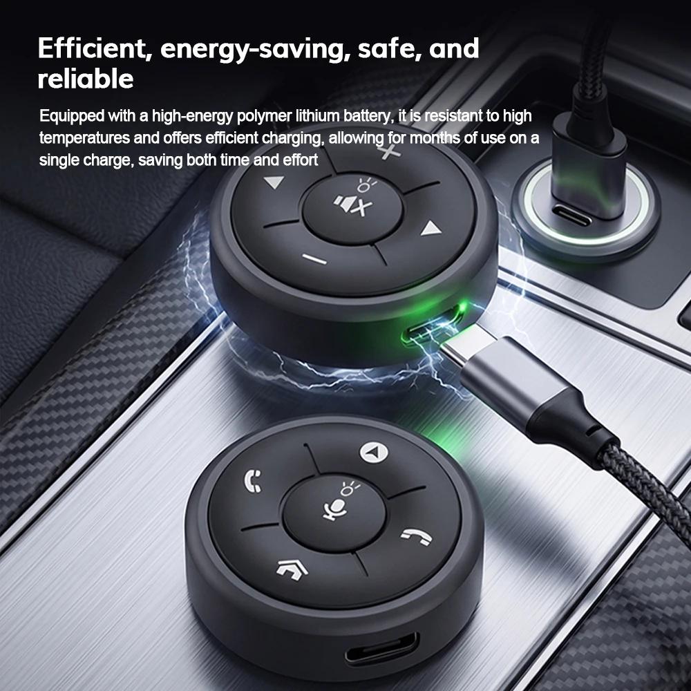 10 Keys Wireless Car Steering Wheel Controller For Car Radio DVD GPS Multimedia Navigation Universal Remote Control Buttons