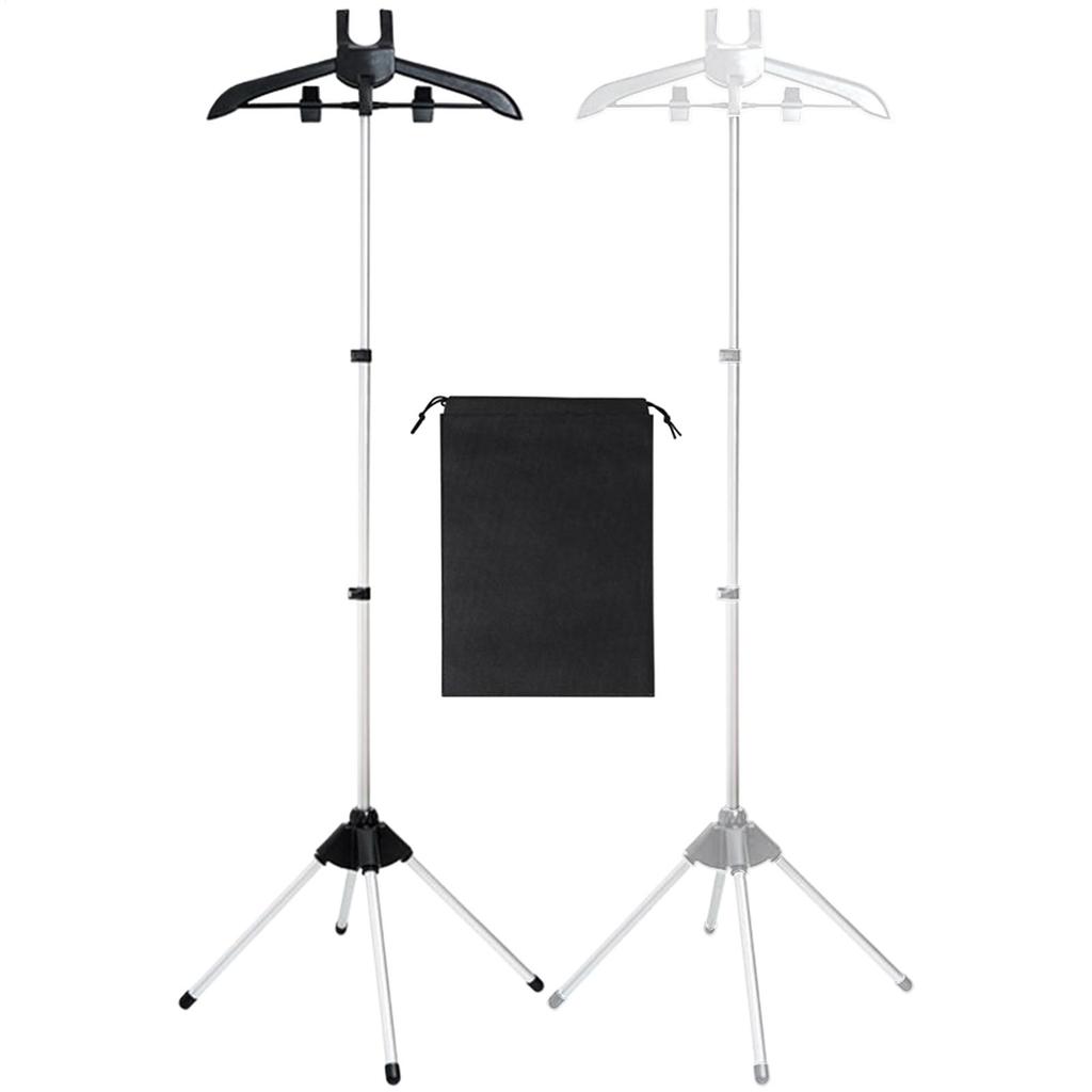 Adjustable Handheld Garment Steamer Stand Folding Clothes Stand Garment Hanger Telescopic Steaming Rack for Clothes