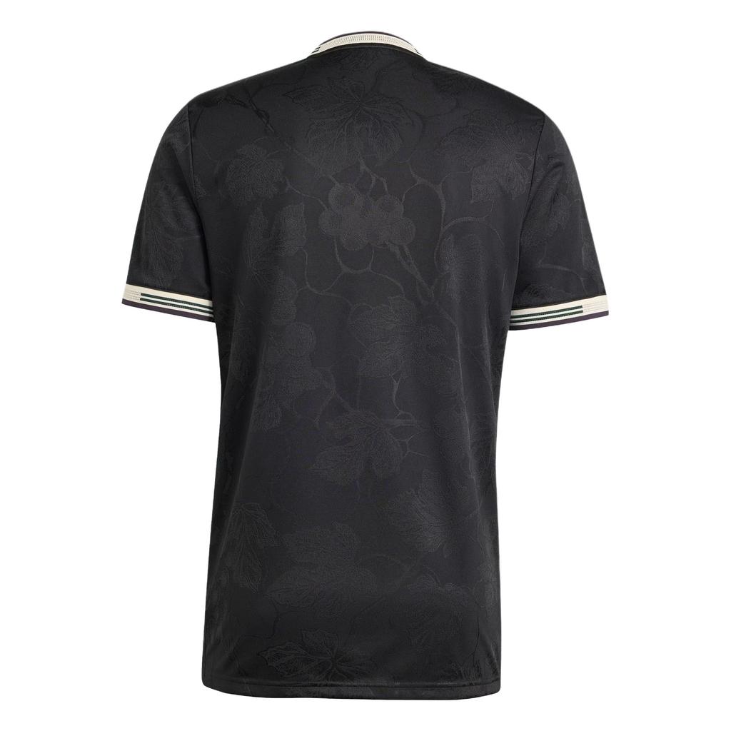 Adidas Originals X Juventus Collaboration FW25 25/26 Third Authentic Player Version Slim Fit V-Neck Striped Short Sleeve Football Shirt KC3487