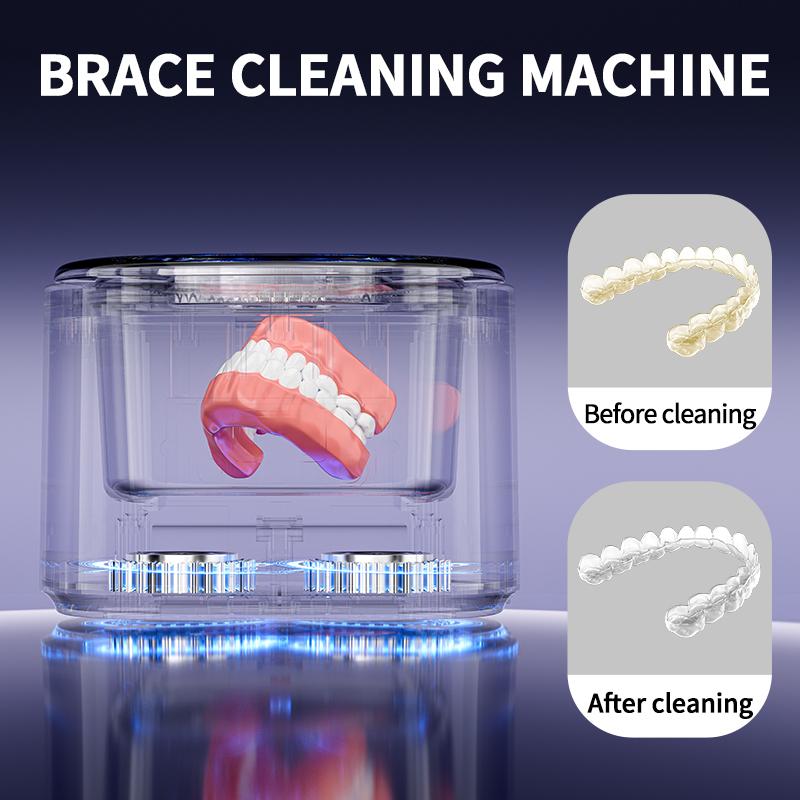 Xiaomi Xiaomi Automatic Ultrasonic Cleaner Machine USB Rechargeable 3 Modes Denture Cleaner for All Dental Appliances