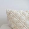 Geometric Patterns Pillowcase Cream White Embroidery Cushion Cover Living Room Sofa Throw Pillow Covers Home Decoration