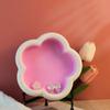 DIY Epoxy Resin Mold Flower Shape Storage Plate Silicone Mold Jewelry Holder Tray Mold DIY Craft Gift Home Desktop Decoration