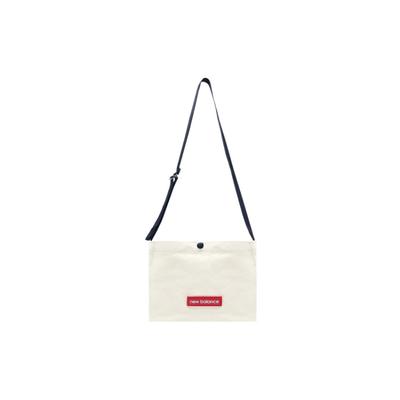 Fabric Crossbody Bag Shoulder Bag Unisex White New Balance JABL1638