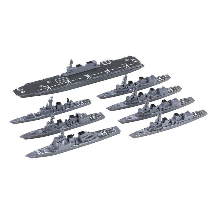 Fujimi Model 1/3000 Collecting Warship Series No.30 Maritime Self-Defense Force Escort Flotilla 1 Warship Model 30 Gray