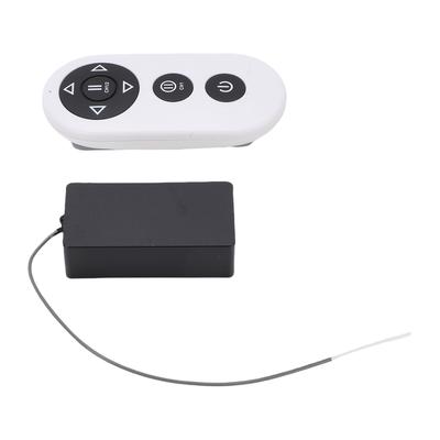 2.4G Wireless One Hand 4 Channel Remote Control with Receiver Dual Motor Mixing Control Mode Fine Turning Remote Controller for RC Car Boat