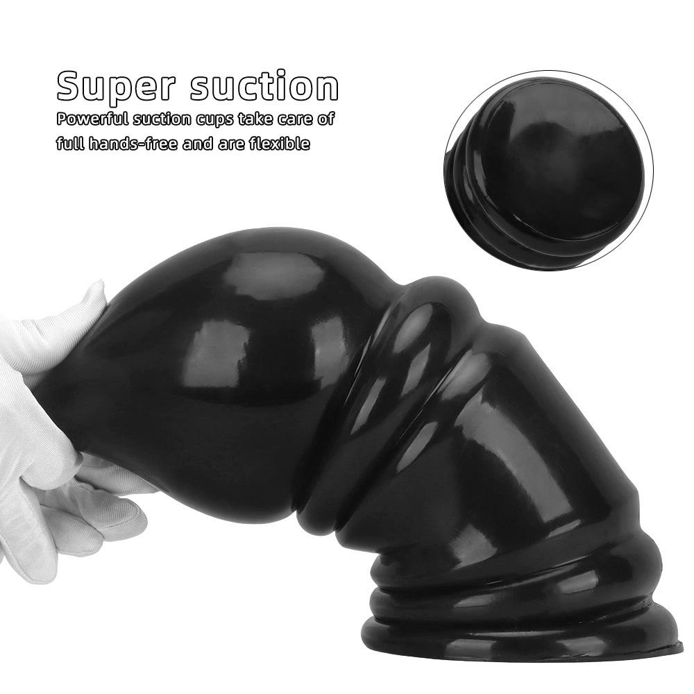 PVC Big Dick Dildo Butt Plug Wearable Strap on Masturbator BDSM Adult Sex Toy Fisting