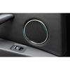 For BMW X5 X6 F15 F16 2014-2018 Silver Inner Door Speaker Ring Cover Trim 4PCS