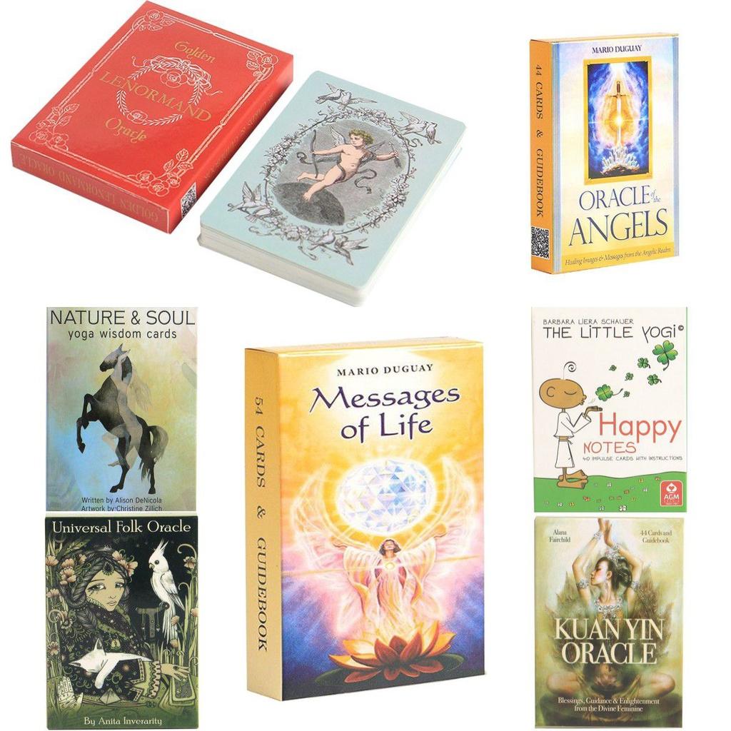 Beautifully Illustrated Tarot Deck Card Oracle Game For Parties And Yoga Practice