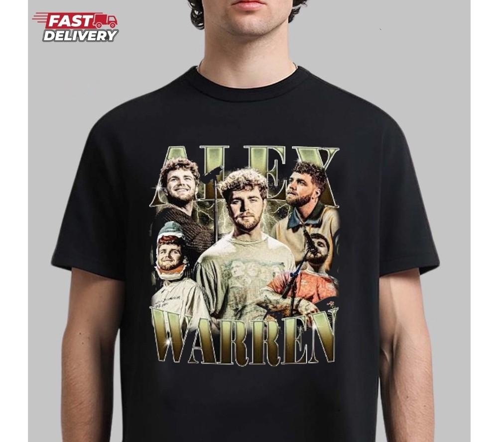 Alex Warren 90s T-Shirt, Fan gift Unisex T-Shirt M