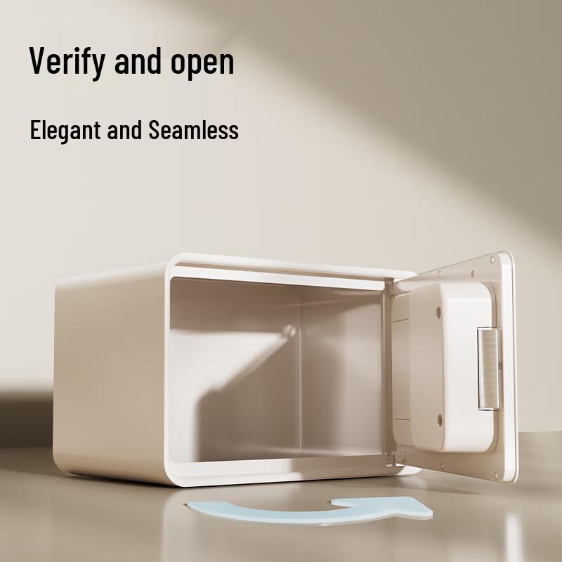 Deli Home Mini Electronic Safe with Fingerprint Lock