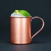 Stainless Steel Straight Copper Coated Cocktail for Internal Scrub Cocktail Moscow Mule Glass Metal Cocktail KTV Bar Hot Drinks