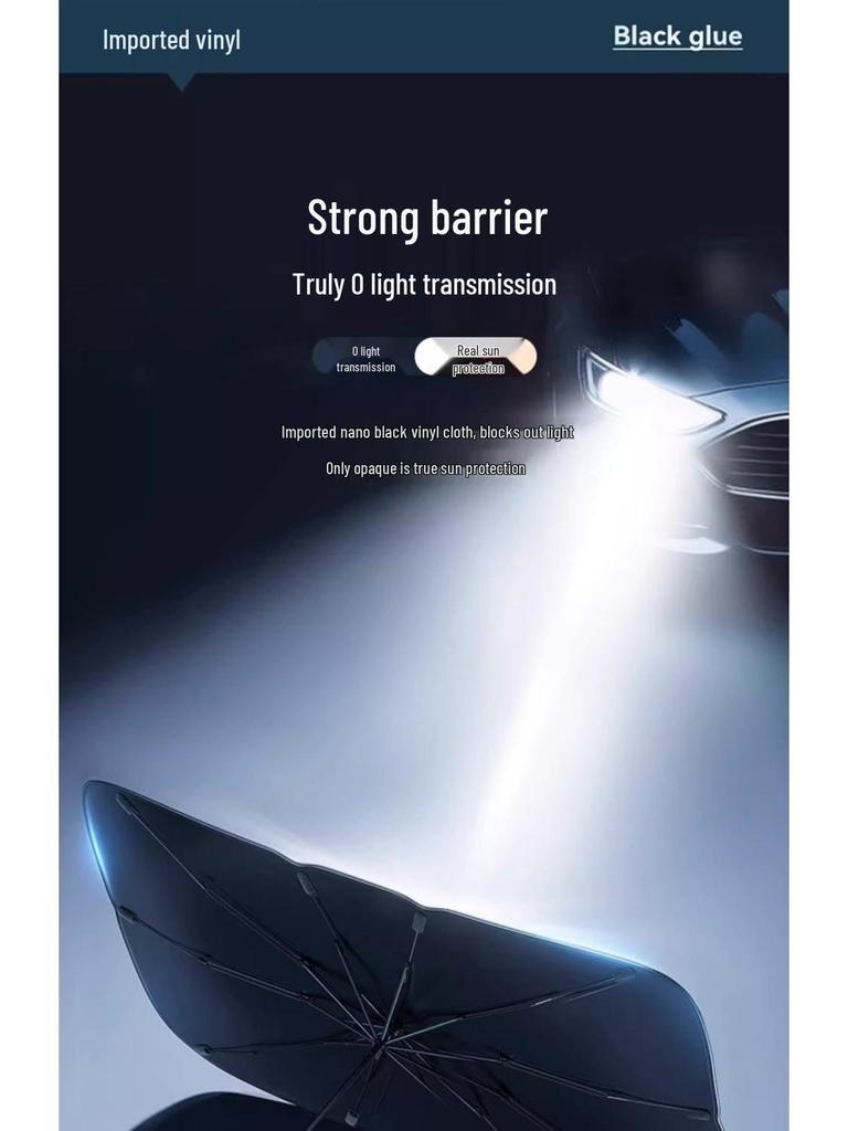 Car Sunshade Windshield Visor - Heat & UV Protection