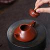 Chinese Yixing Purple Clay Teapot Raw Ore Zhu Mud Beauty Tea Pot Handmad Triangular Shape Kettle Household Zisha Tea Set 100ml
