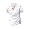 2024 Men's Quick-Dry Solid Color Polo Shirt: Summer Fashion with Turn-Down Collar