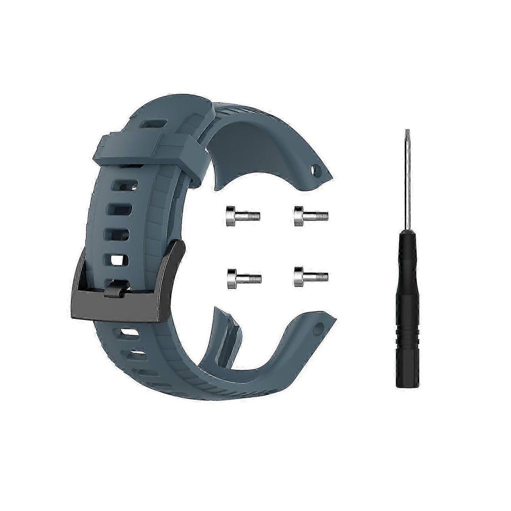 Flexible watch strap compatible with Suunto 5 - comcompatible withtable silicone band